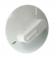 Control Knobs - Knob white silk Screened [Electrolux Aeg]